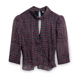 Anthropologie - Lenon chiffon blouse - size S